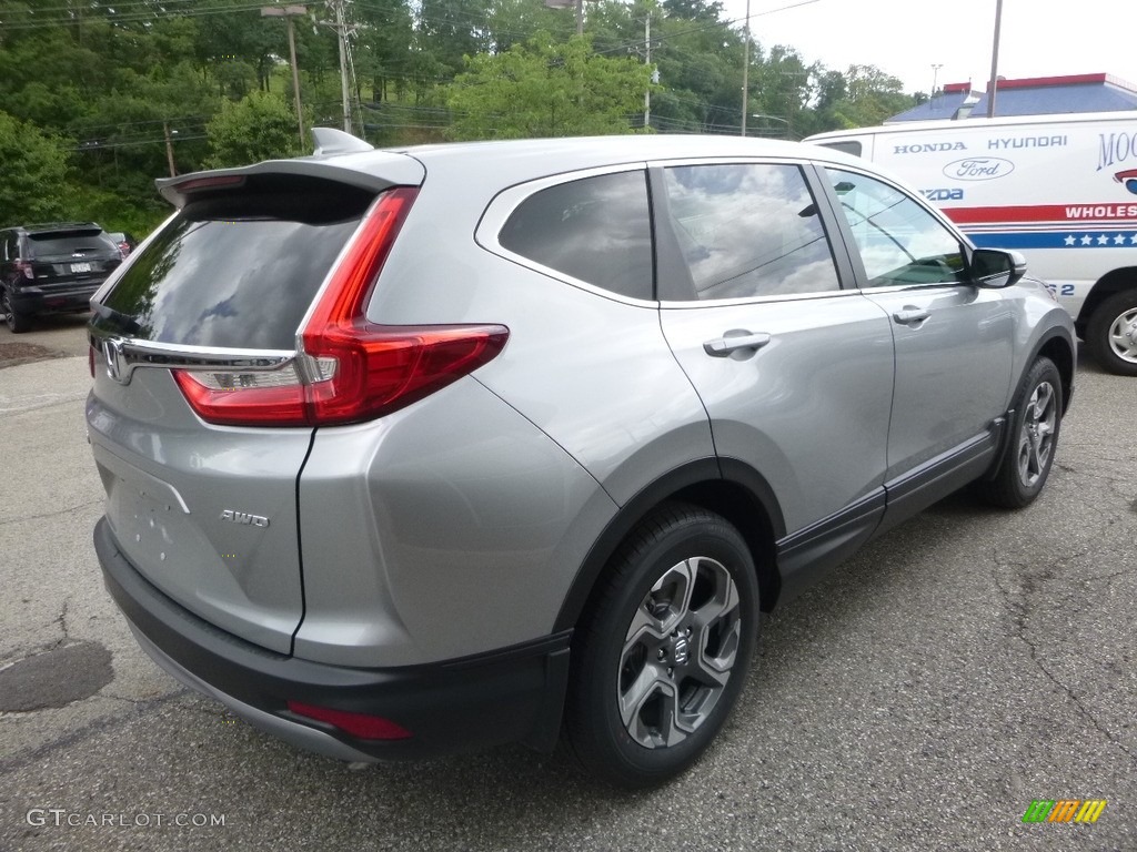 2017 CR-V EX AWD - Lunar Silver Metallic / Gray photo #4