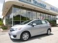 2017 Lunar Silver Pearl Honda Fit LX  photo #1