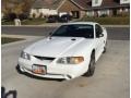 1997 Crystal White Ford Mustang SVT Cobra Coupe  photo #1