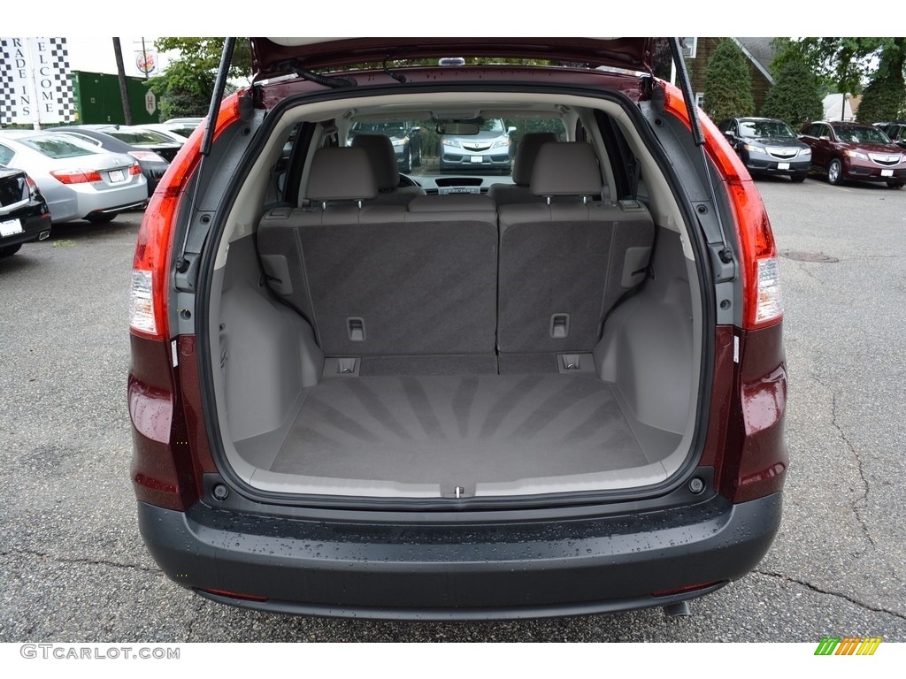 2014 CR-V EX-L AWD - Basque Red Pearl II / Gray photo #23