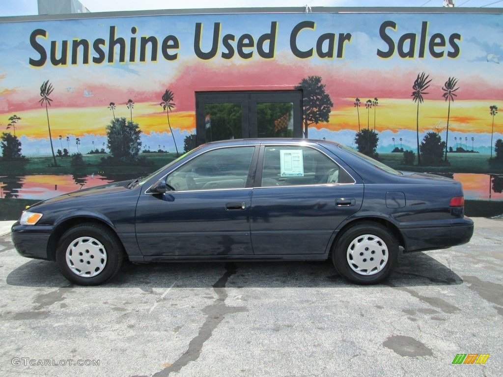 1999 Camry CE - Blue Velvet Pearl / Gray photo #3