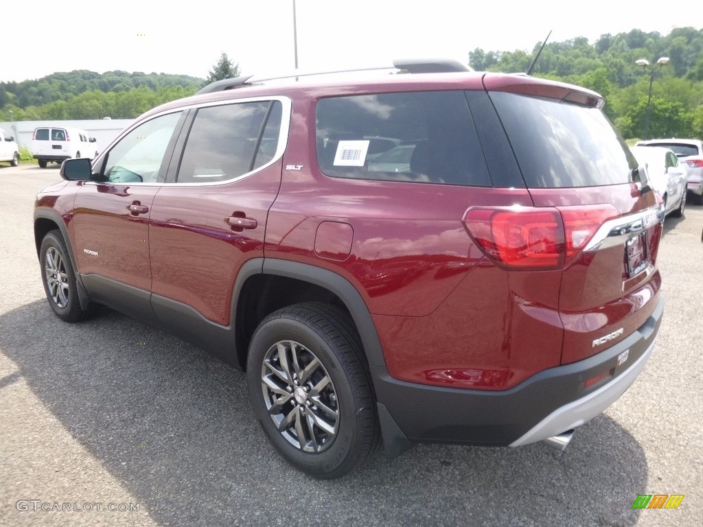 2017 Acadia SLT AWD - Crimson Red Tintcoat / Jet Black photo #7