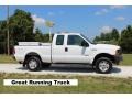 Oxford White - F250 Super Duty XL SuperCab 4x4 Photo No. 4