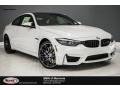 2018 Mineral White Metallic BMW M4 Coupe  photo #1