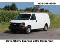 Summit White - Express 2500 Cargo Van Photo No. 1