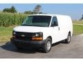 Summit White 2013 Chevrolet Express 2500 Cargo Van Exterior