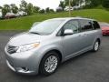 2014 Silver Sky Metallic Toyota Sienna XLE  photo #8