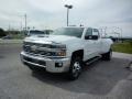 Summit White 2017 Chevrolet Silverado 3500HD LTZ Crew Cab Dual Rear Wheel 4x4