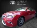 2017 Matador Red Mica Lexus ES 350  photo #4