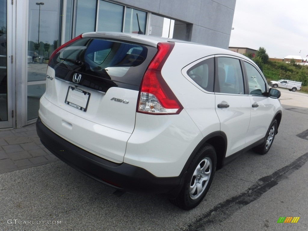 2014 CR-V LX AWD - White Diamond Pearl / Gray photo #9