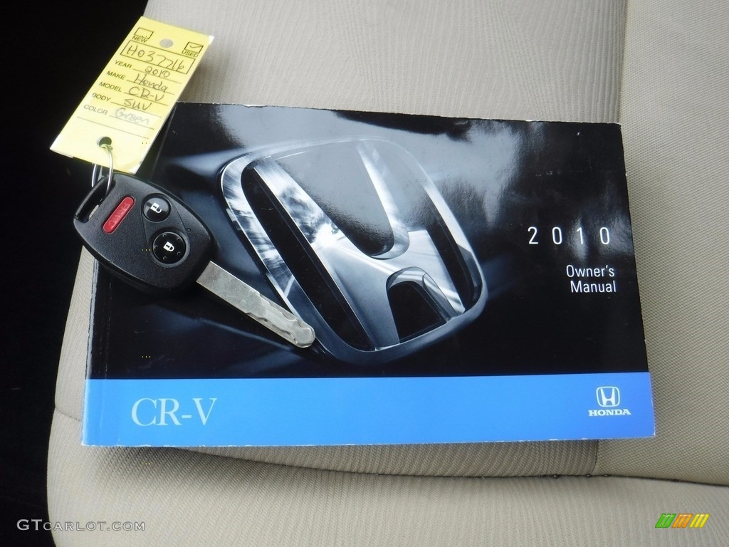 2010 CR-V LX AWD - Opal Sage Metallic / Ivory photo #23