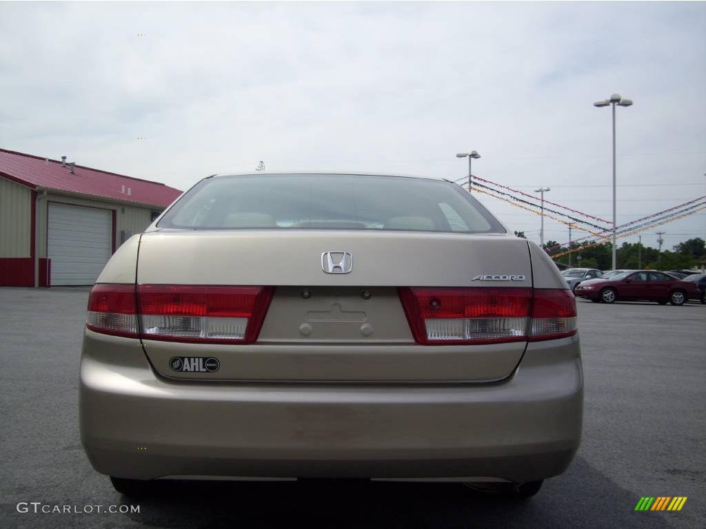 2003 Accord LX Sedan - Desert Mist Metallic / Ivory photo #4