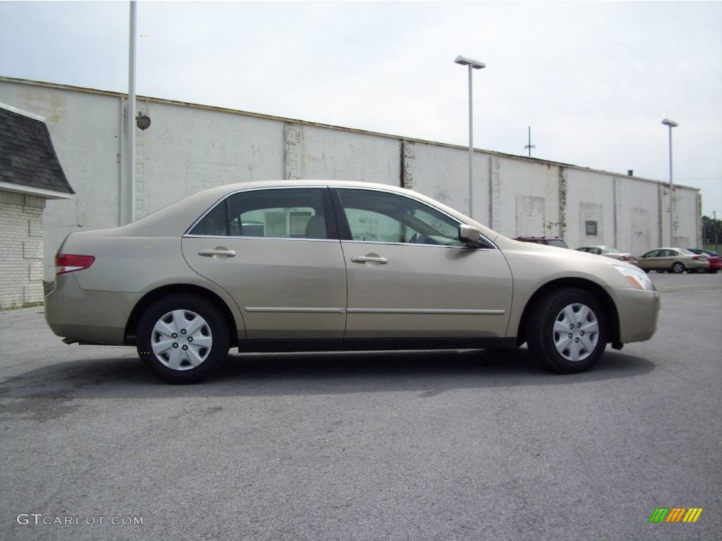 2003 Accord LX Sedan - Desert Mist Metallic / Ivory photo #6