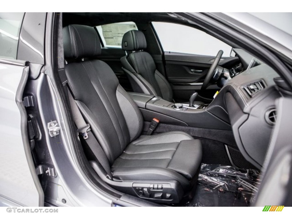 2018 6 Series 640i Gran Coupe - Space Gray Metallic / Black photo #2