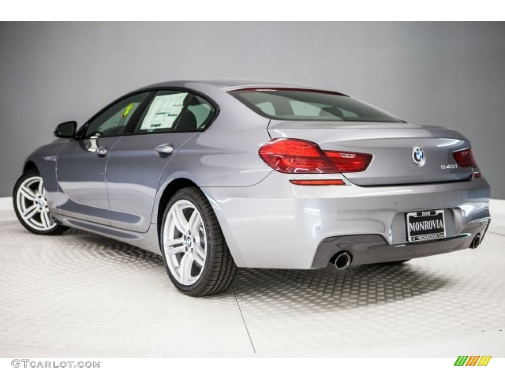 2018 6 Series 640i Gran Coupe - Space Gray Metallic / Black photo #3