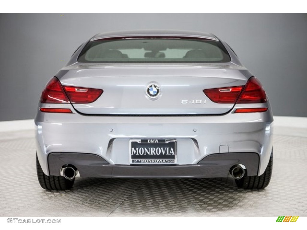 2018 6 Series 640i Gran Coupe - Space Gray Metallic / Black photo #4