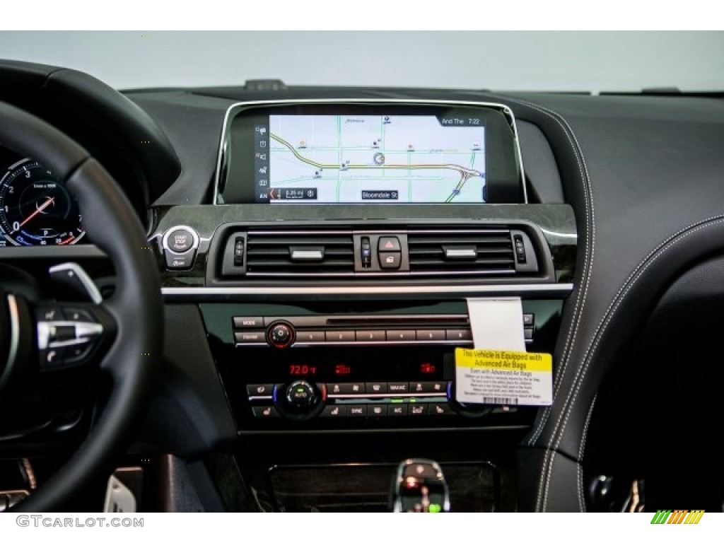 2018 6 Series 640i Gran Coupe - Space Gray Metallic / Black photo #6