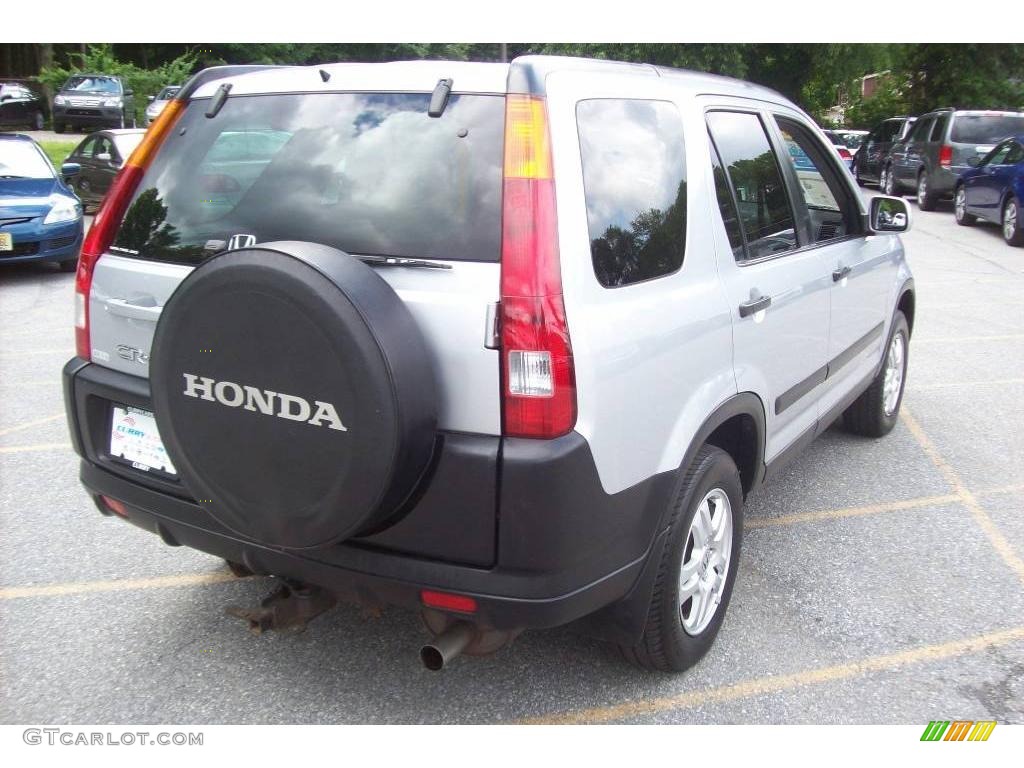 2004 CR-V EX 4WD - Satin Silver Metallic / Black photo #2