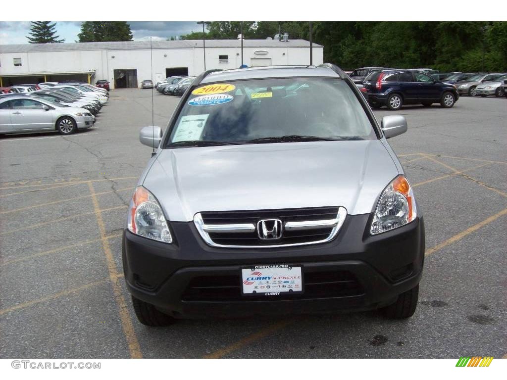 2004 CR-V EX 4WD - Satin Silver Metallic / Black photo #3