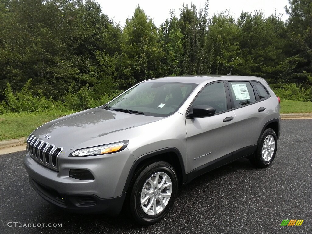 Billet Silver Metallic 2017 Jeep Cherokee Sport 4x4 Exterior Photo #121855539