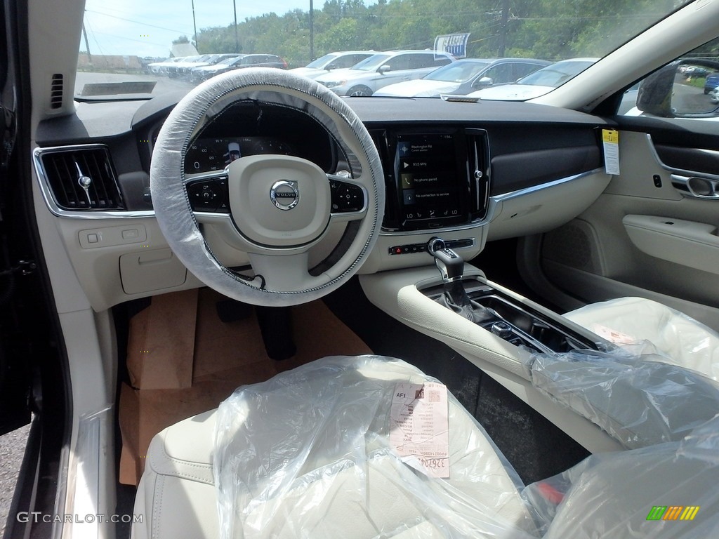 Blond Interior 2018 Volvo V90 Cross Country T6 AWD Photo #121856933