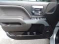 2017 Chevrolet Silverado 3500HD Jet Black Interior Door Panel Photo