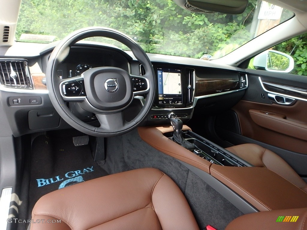 Amber Interior 2018 Volvo S90 T5 AWD Momentum Photo #121857669
