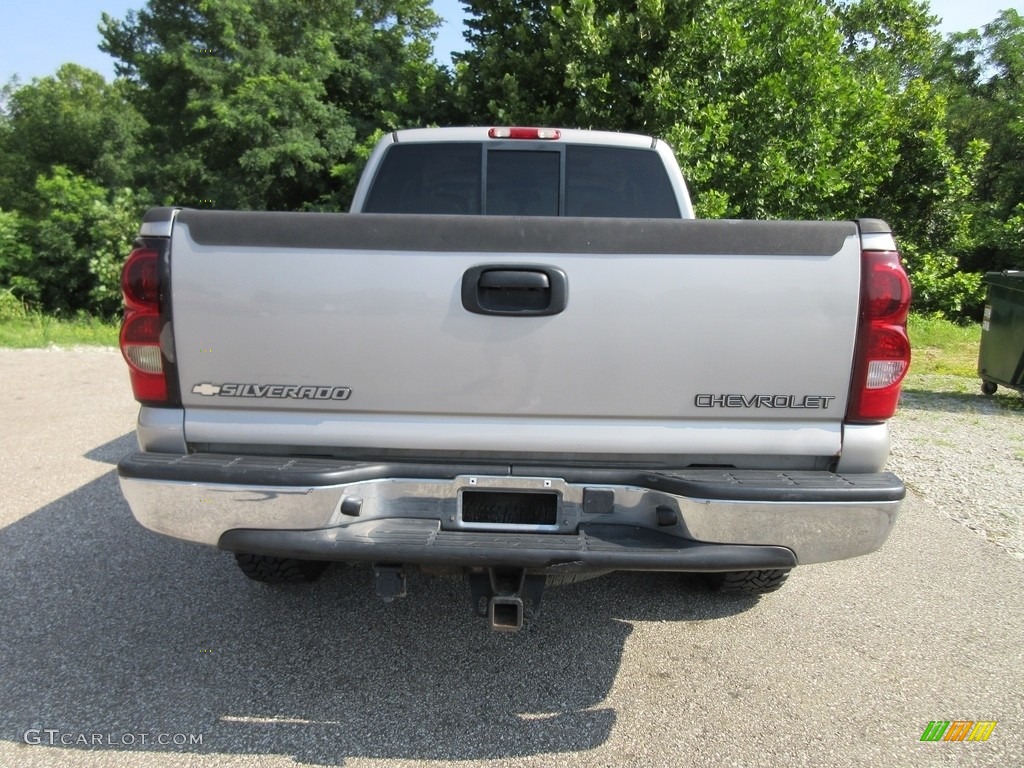 2005 Silverado 1500 Z71 Extended Cab 4x4 - Silver Birch Metallic / Tan photo #6