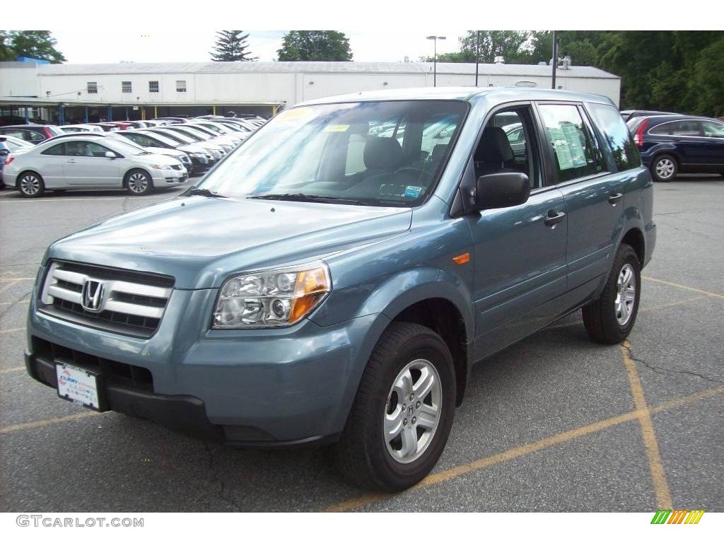 2006 Pilot LX 4WD - Steel Blue Metallic / Gray photo #1