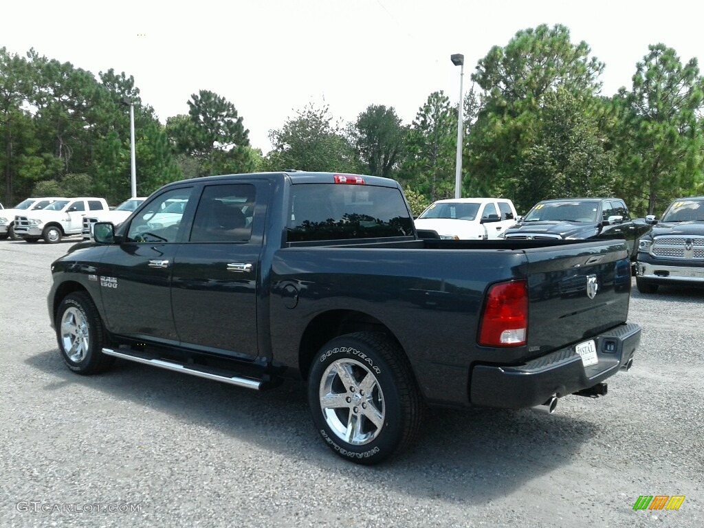 2017 1500 Express Crew Cab - Maximum Steel Metallic / Black/Diesel Gray photo #3