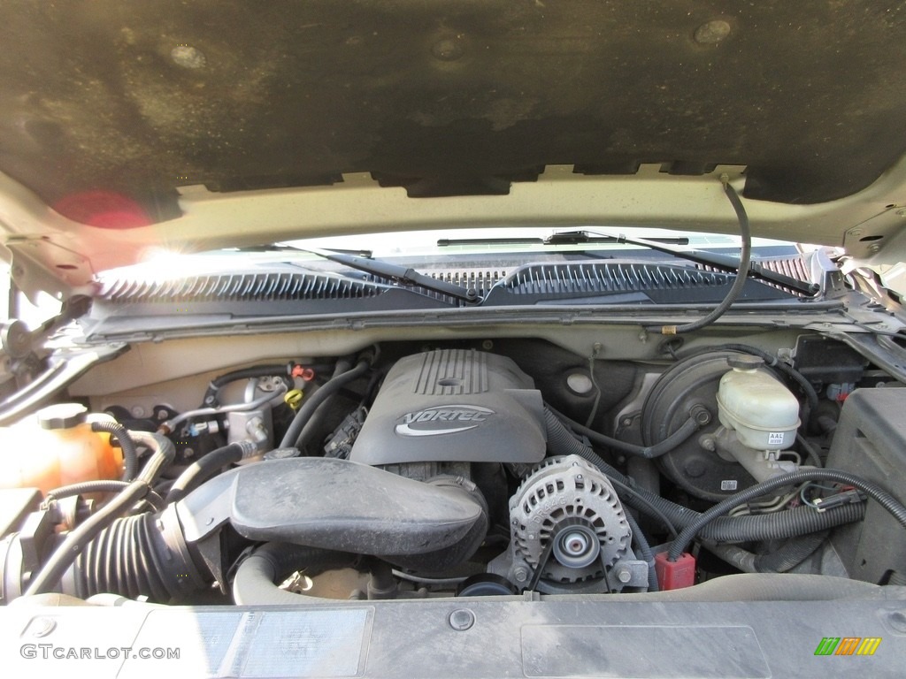 2005 Silverado 1500 Z71 Extended Cab 4x4 - Silver Birch Metallic / Tan photo #44