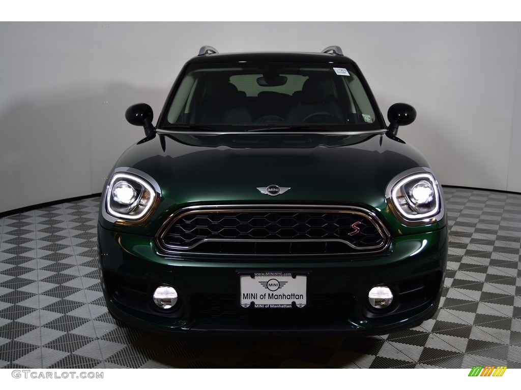 2017 Countryman Cooper S ALL4 - British Racing Green II Metallic / Carbon Black photo #2
