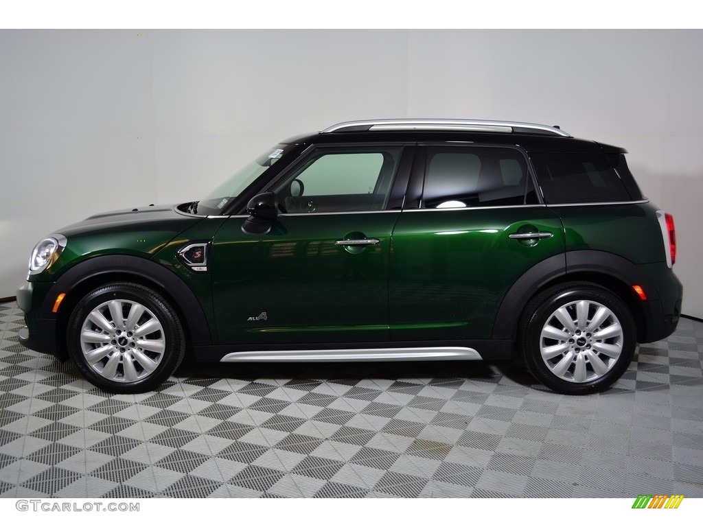 2017 Countryman Cooper S ALL4 - British Racing Green II Metallic / Carbon Black photo #3