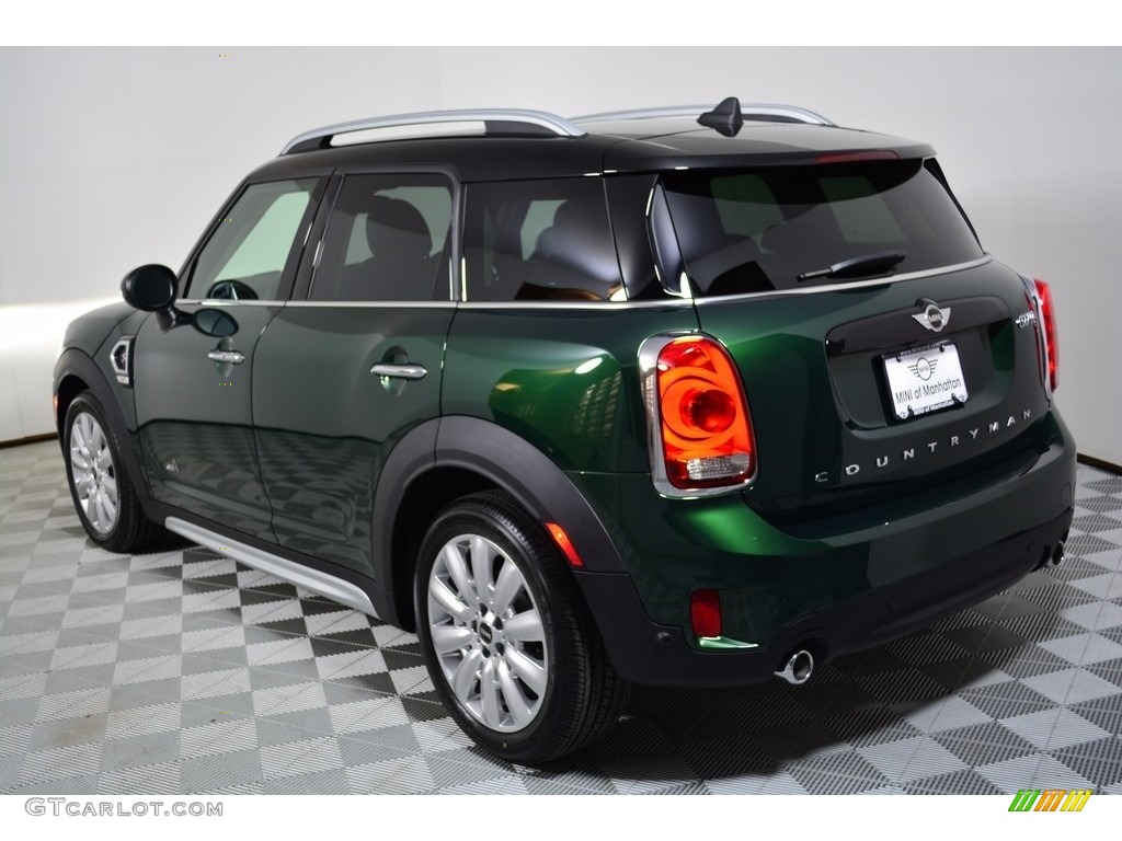 2017 Countryman Cooper S ALL4 - British Racing Green II Metallic / Carbon Black photo #4