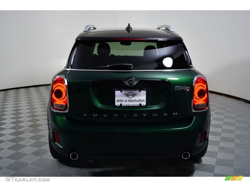 2017 Countryman Cooper S ALL4 - British Racing Green II Metallic / Carbon Black photo #5