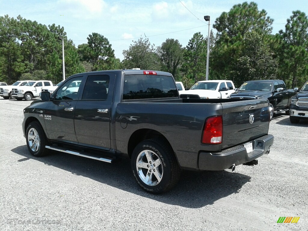 2017 1500 Express Crew Cab - Granite Crystal Metallic / Black/Diesel Gray photo #3
