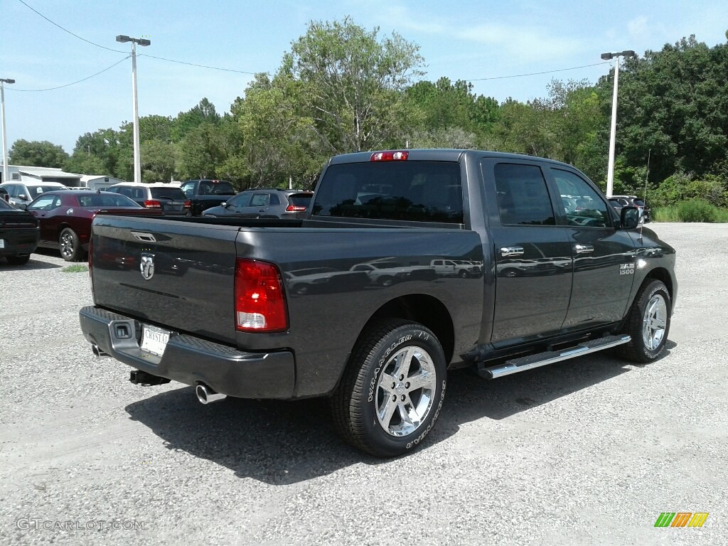2017 1500 Express Crew Cab - Granite Crystal Metallic / Black/Diesel Gray photo #5
