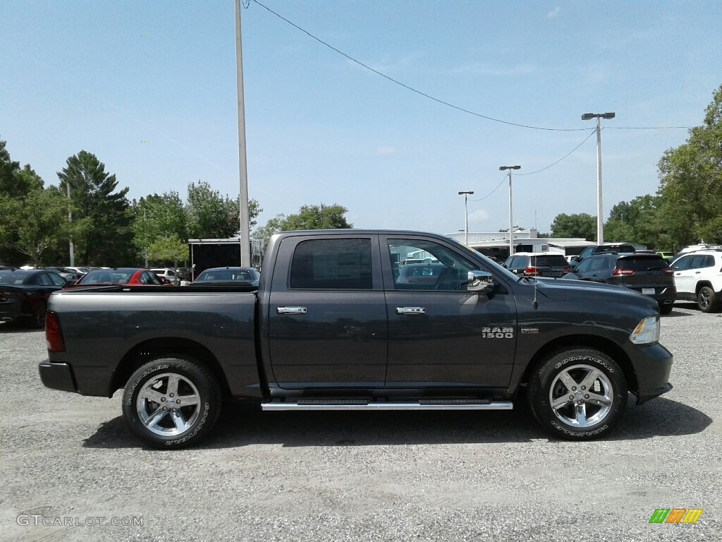 2017 1500 Express Crew Cab - Granite Crystal Metallic / Black/Diesel Gray photo #6