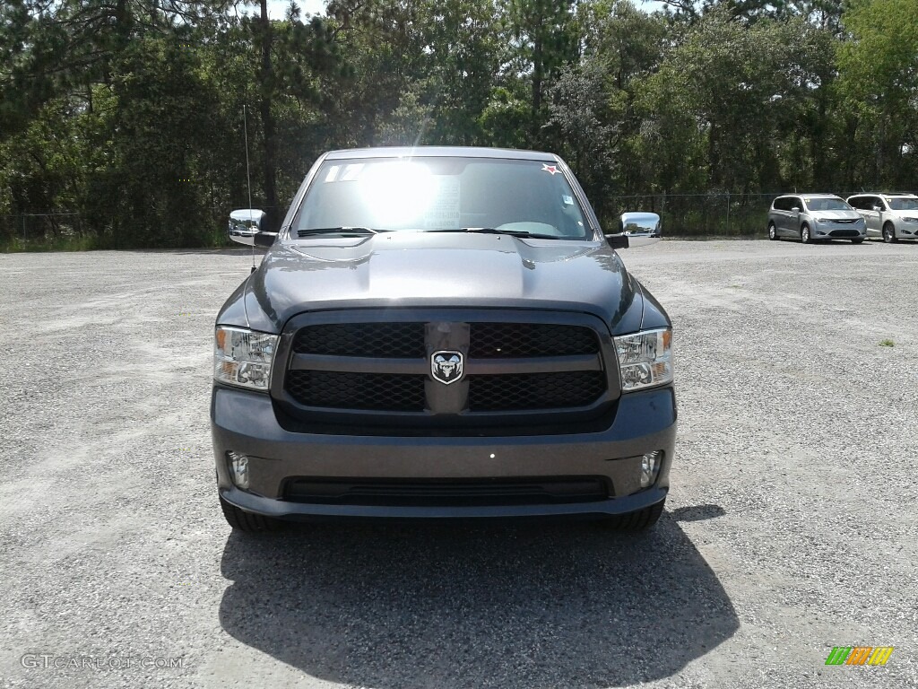 2017 1500 Express Crew Cab - Granite Crystal Metallic / Black/Diesel Gray photo #8
