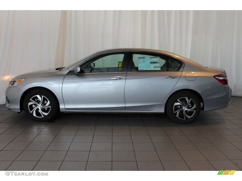 2017 Accord LX Sedan - Lunar Silver Metallic / Gray photo #5