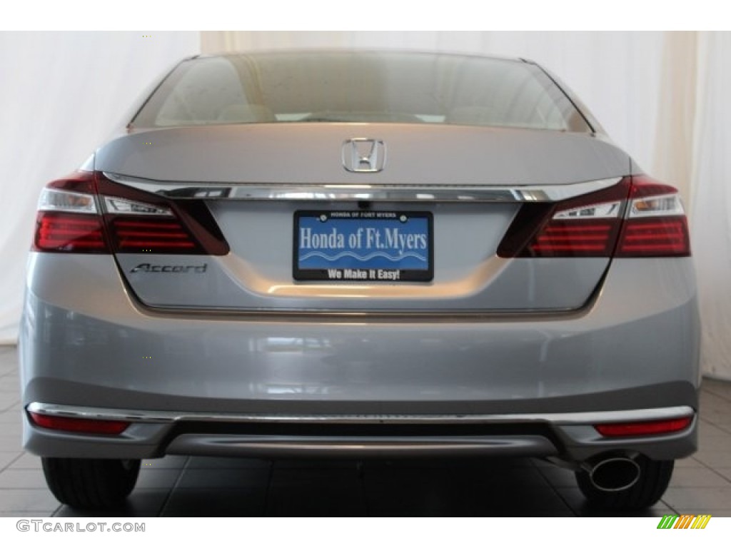 2017 Accord LX Sedan - Lunar Silver Metallic / Gray photo #6