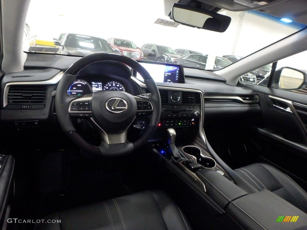 2017 RX 450h AWD - Eminent White Pearl / Black photo #8