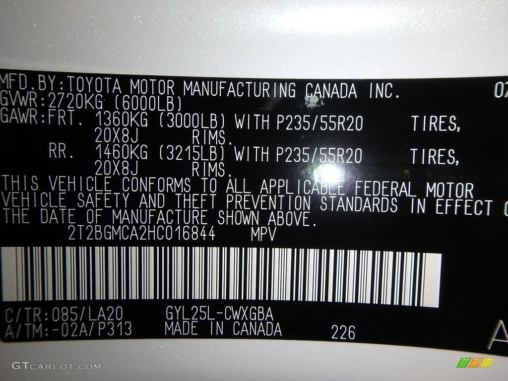 2017 RX 450h AWD - Eminent White Pearl / Black photo #10