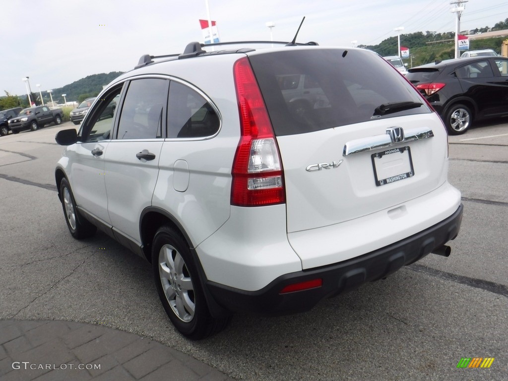 2008 CR-V EX 4WD - Taffeta White / Gray photo #8