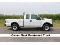 Oxford White - F250 Super Duty XL SuperCab 4x4 Photo No. 2