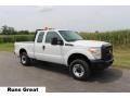 Oxford White - F250 Super Duty XL SuperCab 4x4 Photo No. 3
