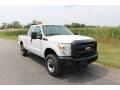 Oxford White - F250 Super Duty XL SuperCab 4x4 Photo No. 4