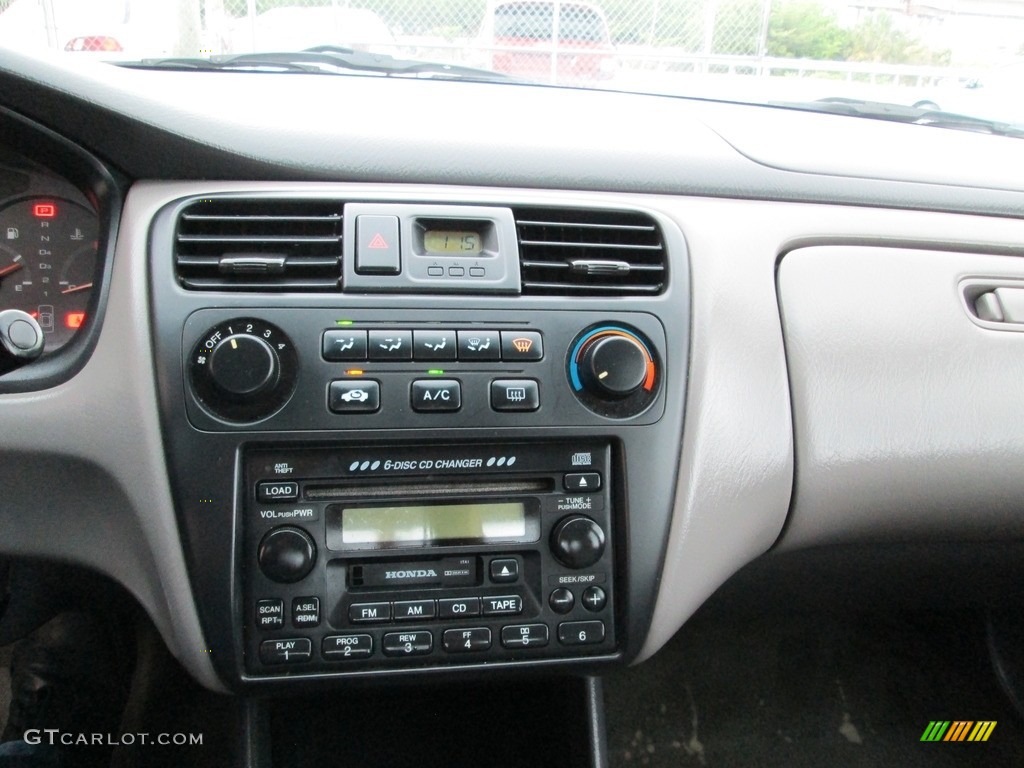 2002 Accord EX Sedan - Satin Silver Metallic / Quartz Gray photo #21