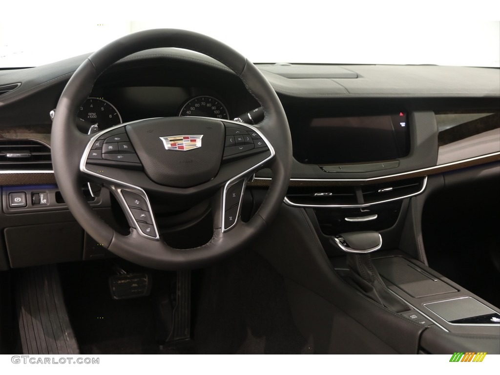 2017 Cadillac CT6 3.0 Turbo Luxury AWD Sedan Jet Black Dashboard Photo #121866497