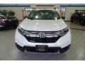 2017 White Diamond Pearl Honda CR-V LX AWD  photo #3